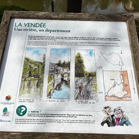 La Maison Du Bonheur Le Gué-de-Velluire Zewnętrze zdjęcie